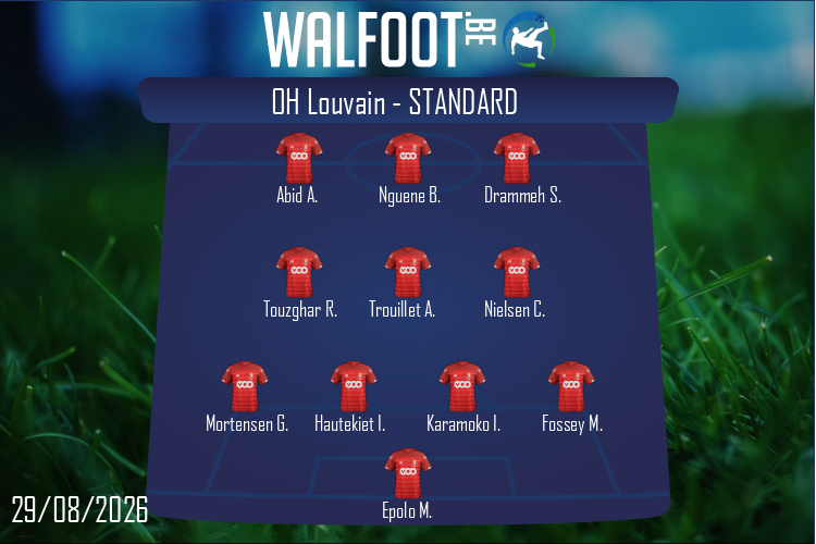 Composition Standard | OH Louvain - Standard (29/08/2026)