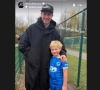 Kevin De Bruyne est en Belgique, et apparaît aux côtés de son fils
