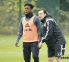 Discussion sérieuse entre Wilmots et Batshuayi 