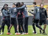 Vidéo: Les Diables s'amusent à l'entraînement