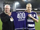 Une belle ovation pour Deschacht, le jubilaire