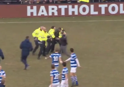 ? Un match part complètement en vrille aux Pays-Bas: les supporters montent sur la pelouse et s'en prennent aux joueurs