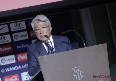 Le président de l'Atlético Madrid est au coeur d'une polémique
