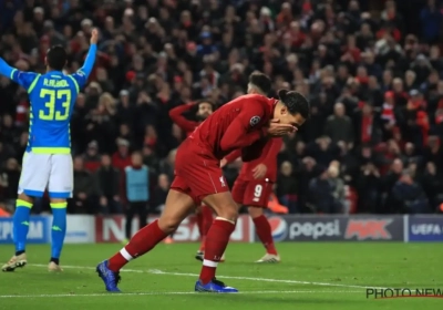 La réaction de Virgil Van Dijk après son agression sur Mertens