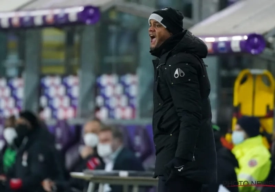 Vincent Kompany continue de faire confiance à son onze fétiche