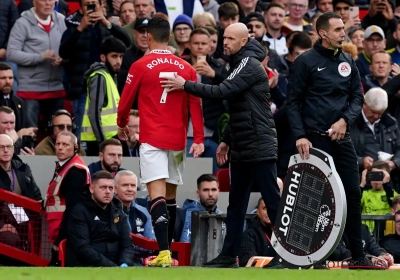 Sur le banc, Cristiano Ronaldo quitte Old Trafford avant le fin du match