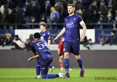 La sélection d'Anderlecht, avec une bonne nouvelle