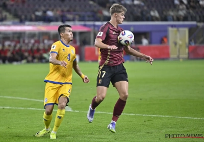 Et si c'était lui, le remplaçant numéro 1 de Romelu Lukaku ? "Je n'avais jamais joué dos au but, mais j'aime beaucoup"