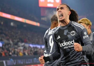 🎥 Quelle réponse après les critiques chez les Diables ! Le tout premier but d'Arthur Theate avec Francfort