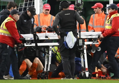 📷 Nordin Jackers évacué sur civière à Lisbonne : un moment qui a jeté un froid dans le stade