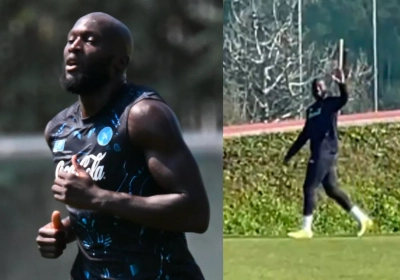 🎥 "À bientôt" : Romelu Lukaku est de retour à l'entraînement