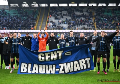 "La Gantoise est bleu et noir" : l'énorme chambrage du Club de Bruges après la Bataille des Flandres