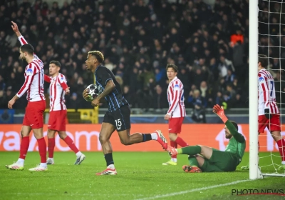 LIVE : Bruges égalise en 15 minutes contre l'Atlético !