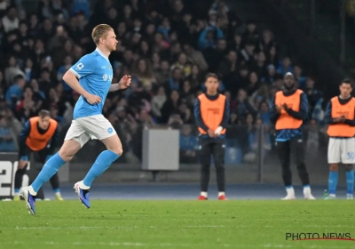 Un impact immédiat : Kevin De Bruyne est bien de retour, pour le grand bonheur du Napoli... et des Diables