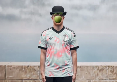 📷 Un joli clin d'œil à René Magritte : les Diables dévoilent leur nouveau maillot extérieur