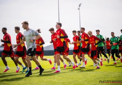 Deux Diables Rouges absents pour le dernier entraînement avant le départ pour la Croatie
