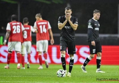 Pas l'idéal avant Anderlecht : La Gantoise s'incline à Braga et ne se remet pas en selle après Rochefort