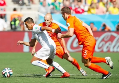 Les Pays-Bas font encore le plein face au Chili