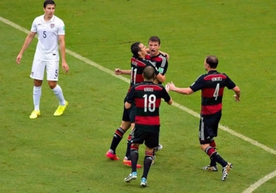 Les Etats-Unis battus mais qualifiés tout comme l'Allemagne
