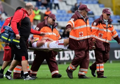Dino Arslanagic (Standard) transporté à l'hôpital mais sans gravité