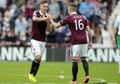 Le look particulier d'un supporter des Hearts