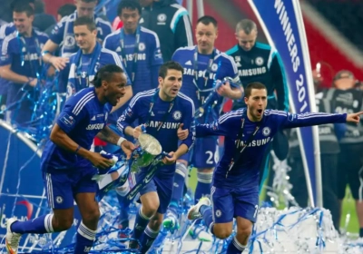 Visiblement, le champagne à Wembley n'est pas très bon