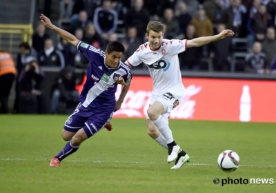 La 'victime' de Rolando, également surpris par la carte rouge