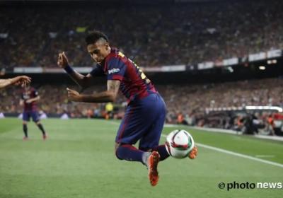 L'oeuvre d'art de Neymar se termine en baston