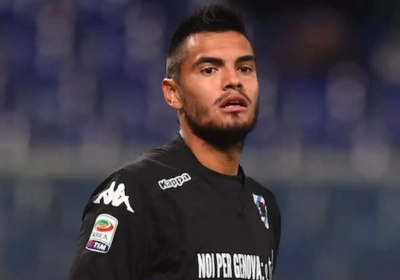 Romero loin d'être à son aise à l'échauffement...