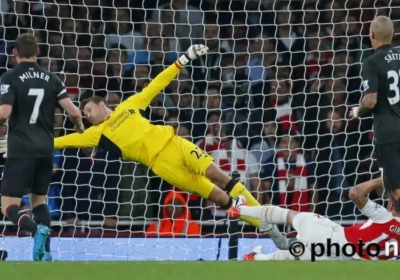 Mignolet satisfait de sa prestation à Arsenal