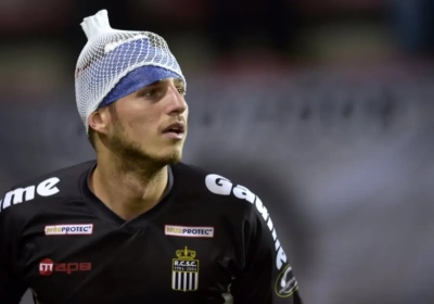 Impressionnant : le visage de Steeven Willems recousu après Charleroi - Standard (PHOTO)