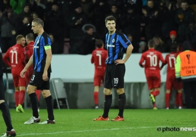 Bruges quitte l'Europa League sur un partage