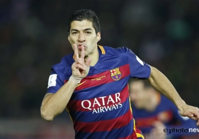 Suarez a percé la défense d'un Atletico réduit à dix