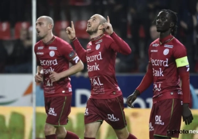 De Ridder heureux après son but contre Ostende