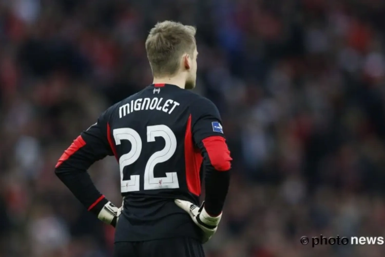 Mignolet explique le choix du numéro de son maillot