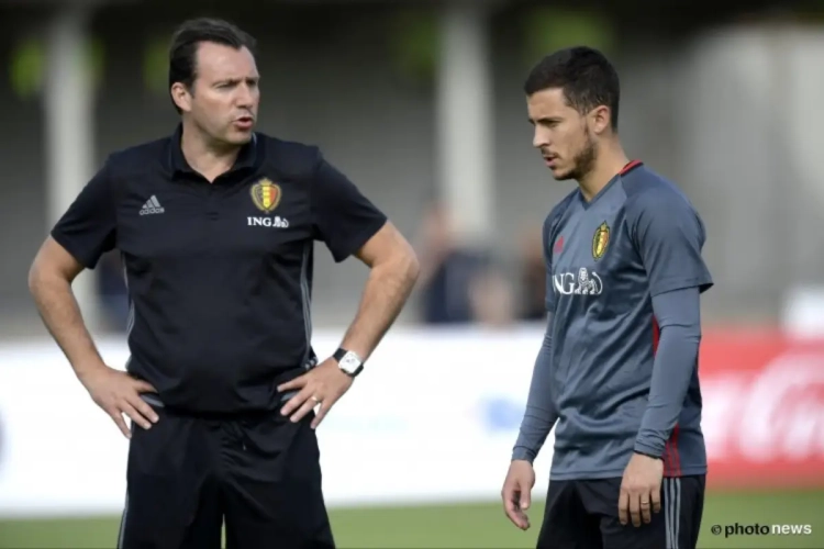 Wilmots : "Eden doit laisser parler ses pieds"