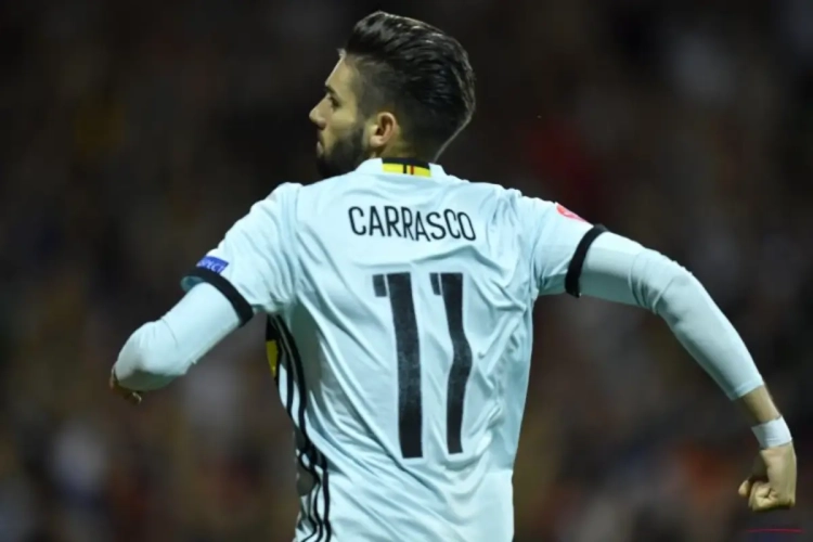 Le but de Yannick Carrasco en préparation
