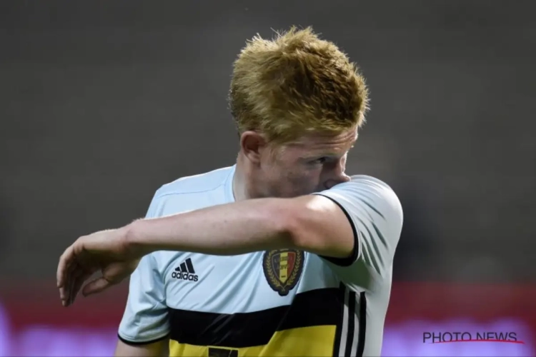 UPDATE: Le forfait de Kevin De Bruyne n'est pas encore confirmé !