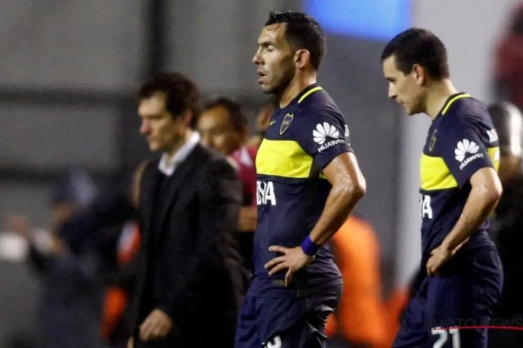 Les larmes de Carlos Tévez