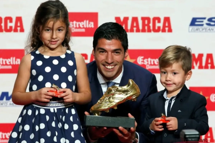 Luis Suarez a reçu son Soulier d'Or européen, petit retour sur ses statistiques en 2015-2016
