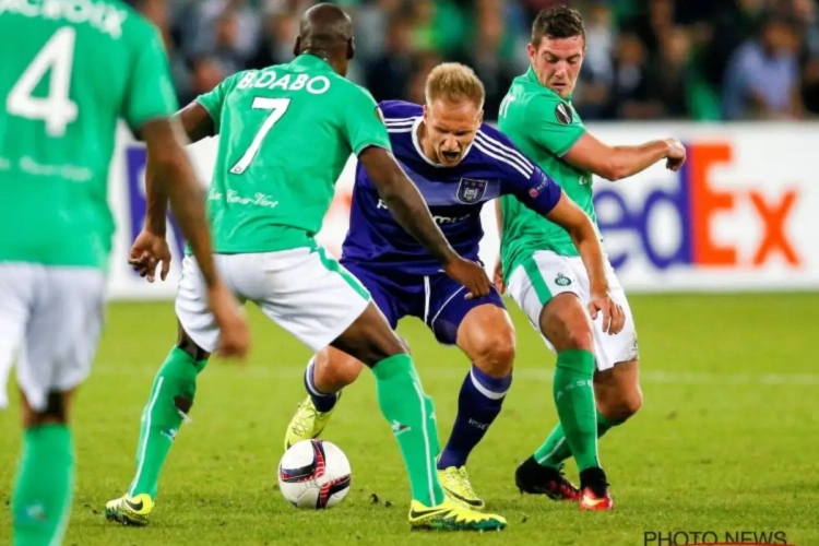 "Avec Saint-Étienne, Anderlecht était un grand d'Europe mais les temps ont changé"