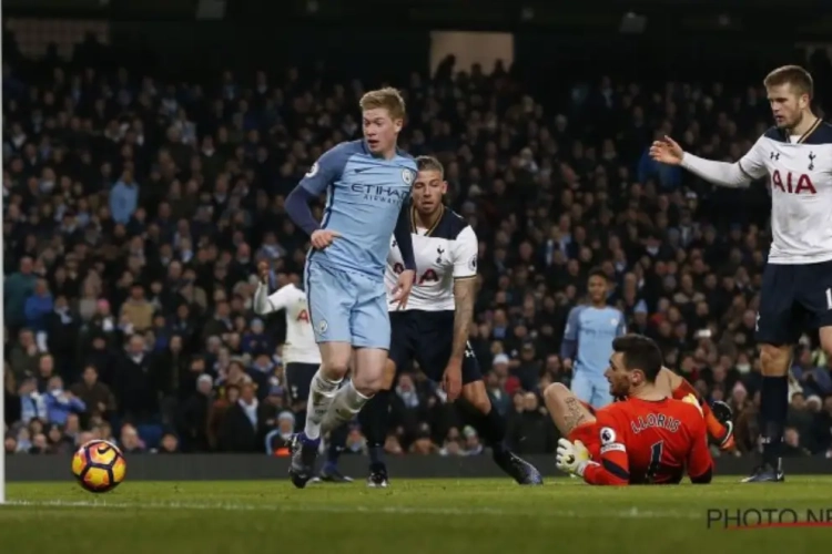 Malgré le break de De Bruyne, City ne s'impose pas contre Tottenham