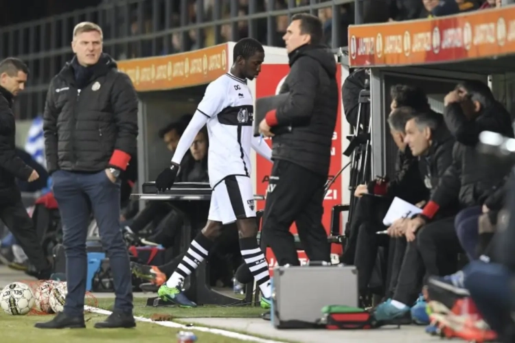 Diallo a vécu la fin du match seul