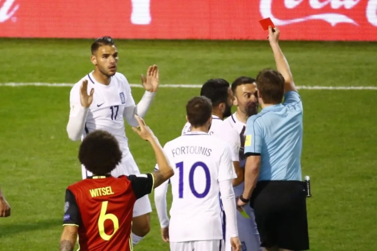 Un cadre grec absent face à la Belgique