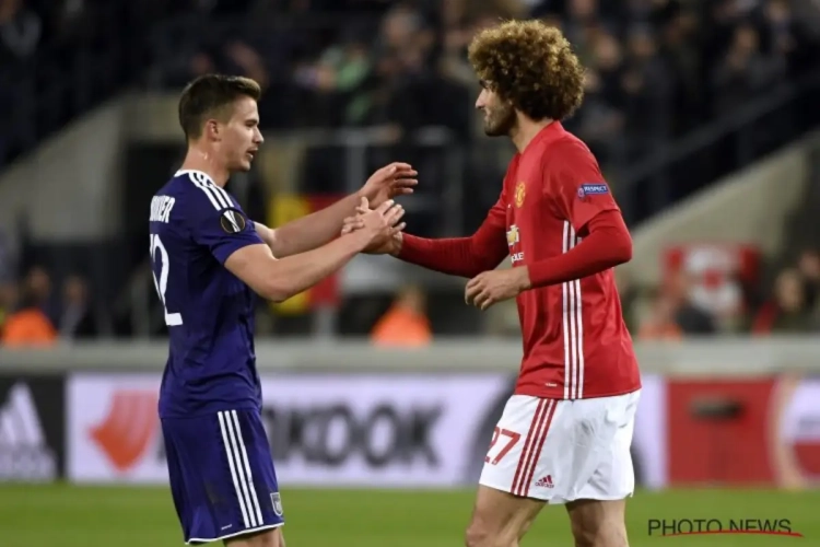 Marouane Fellaini élogieux envers deux Mauves: "De magnifiques joueurs!"