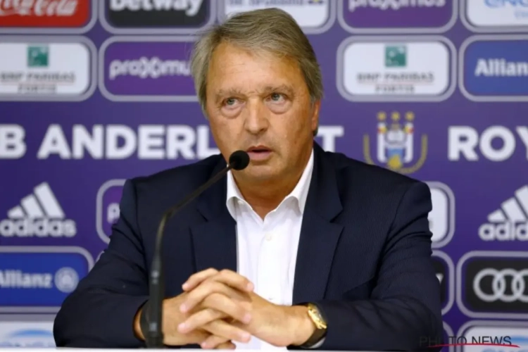 Herman Van Holsbeeck est ferme: "Il jouera à Anderlecht cette saison"