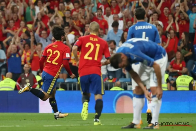 Asensio en totale admiration sur Isco après son match face à l'Italie 