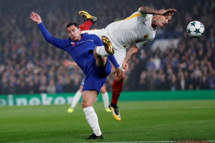 ? Le doublé d'Eden Hazard face à la Roma de Nainggolan