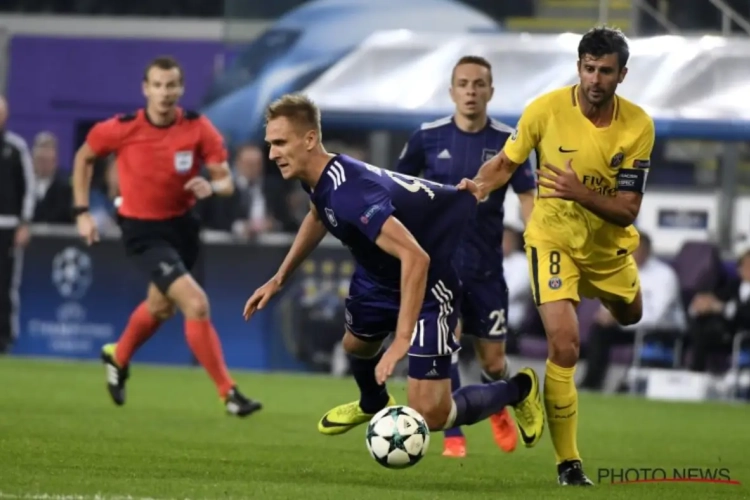 Un Parisien est d'ores et déjà forfait pour la réception d'Anderlecht