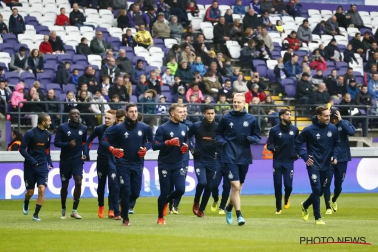 Plusieurs surprises dans le onze d'Anderlecht ce soir